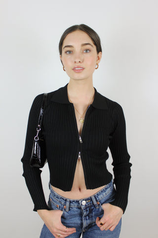 Kendall Zip Up Sweater
